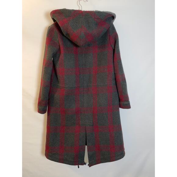 BB Dakota by Steve Madden Wool Blend Coat - Size XS‎ - Very Cozy, Asymmetric Zip - Picture 3 of 11